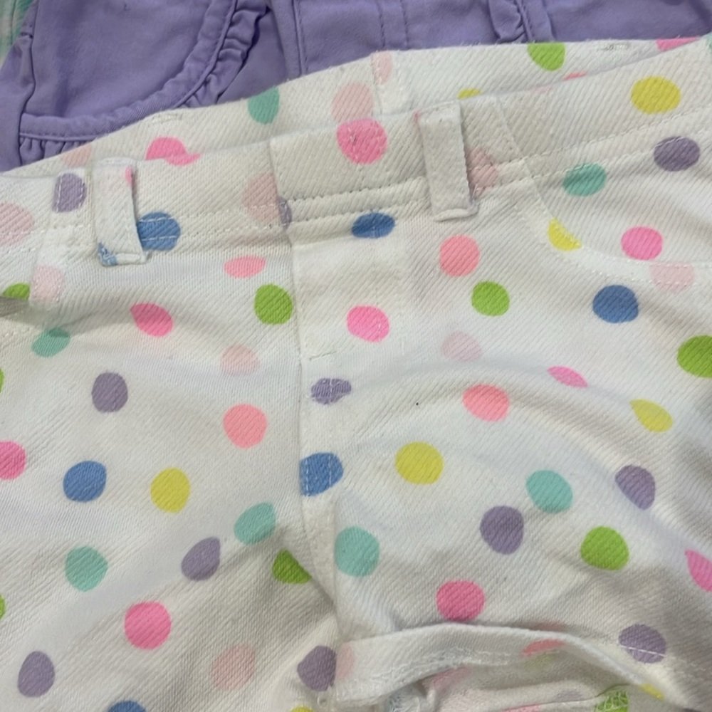 18 piece 7shorts,2pants,4shirts,5 onesies. Good condition. 6-9 months.. - Picture 14 of 16